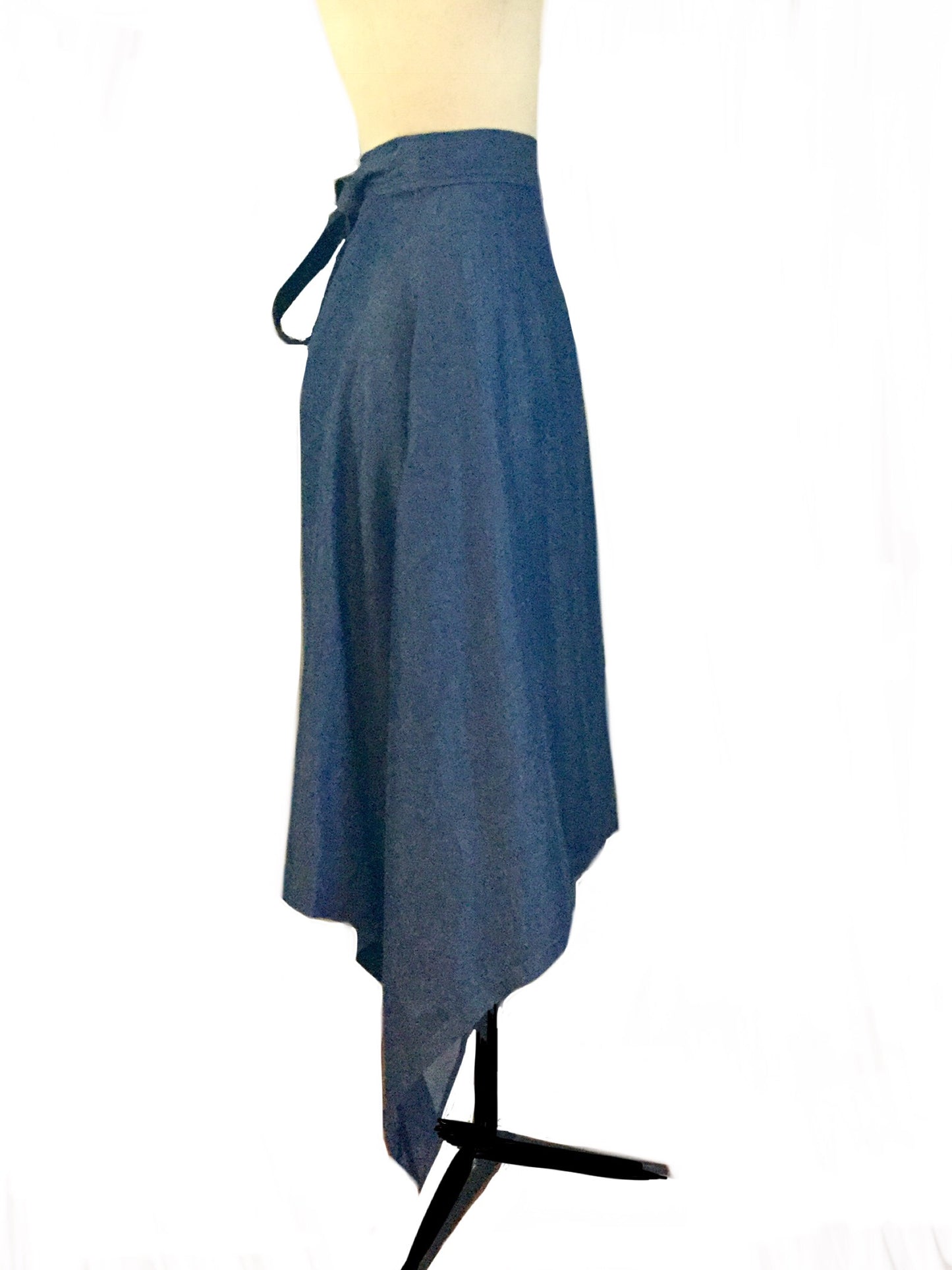 What?What? Tencel Denim Ballet Wrap Skirt